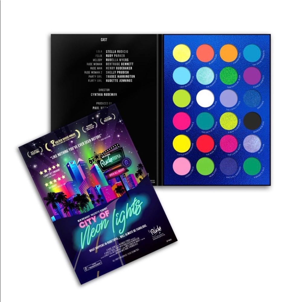 "RUDE" Eyeshadow Palette